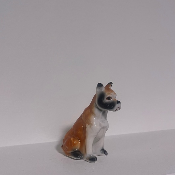 Other - Antique Porcelain/Ceramic Boxer Dog Figurine